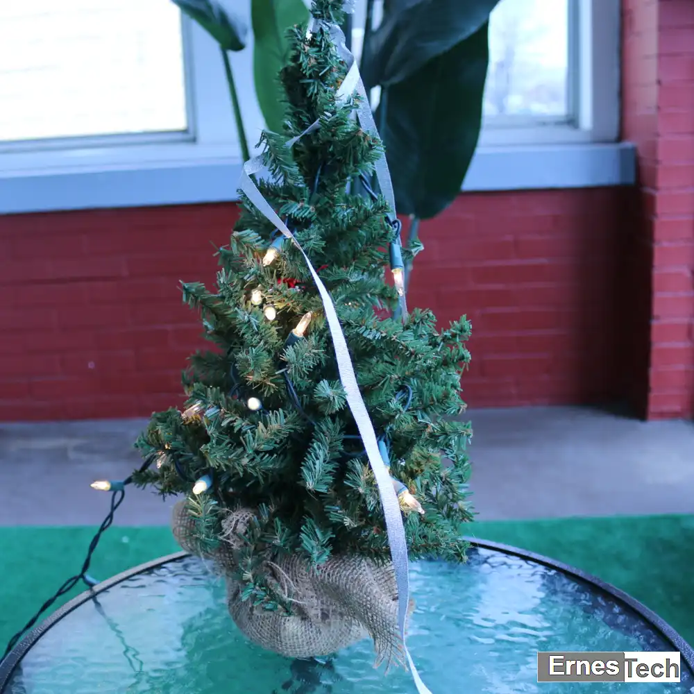 Artificial Christmas Tree with Lights for Holiday Decoration